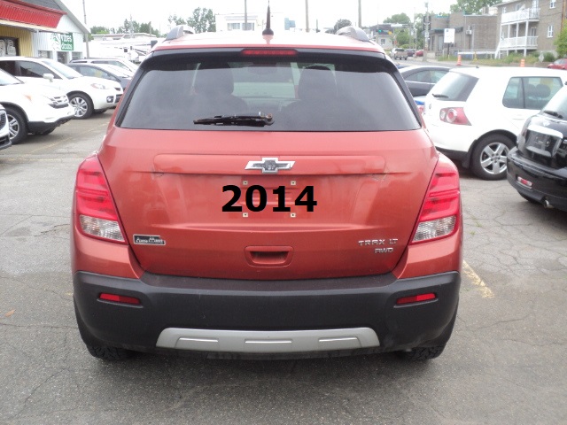 ** CHEVROLET TRAX LT AWD 2014 **