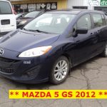 ** MAZDA 5 GS 2012 **