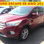 ** FORD ESCAPE SE AWD 2017 **